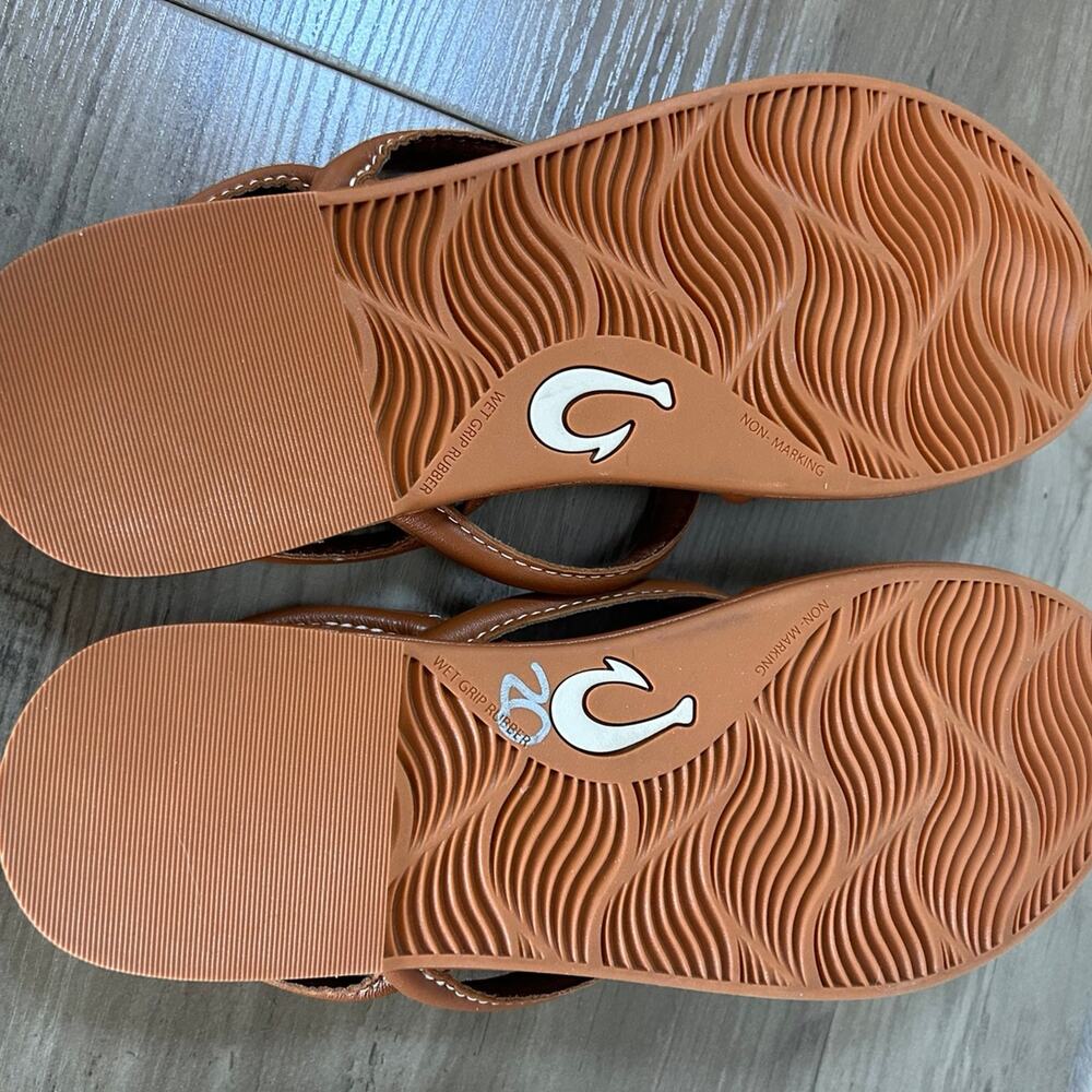 Olukai Tiare Slingback Sandal SZ 8 - Picture 5 of 6